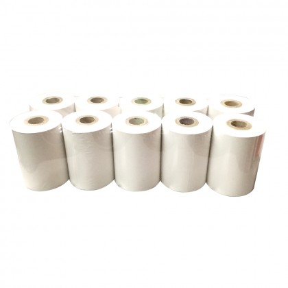 Thermal Receipt Paper Roll 57mm x 40mm for BOM POS - 1 box (200 rolls) - no core